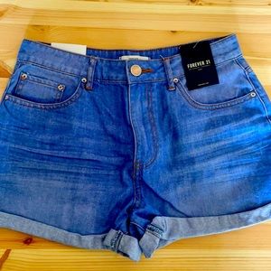 Forever 21 high rise shorts